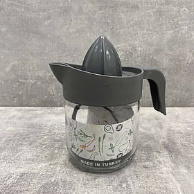 Соковитискач для цитрусових скляний 425 мл Ristal S-142