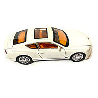 Машинка ігрова Bentley Continental «АвтоЕксперт» Бентлі Контіненталь метал біла світло звук 21*6*9 см (GT-6370), фото 5