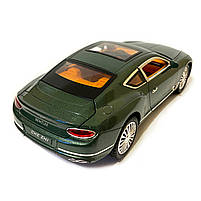 Машинка ігрова Bentley Continental «АвтоЕксперт» Бентлі Контіненталь метал зелений світло звук 21*6*9 см (GT-6370), фото 4
