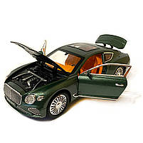 Машинка ігрова Bentley Continental «АвтоЕксперт» Бентлі Контіненталь метал зелений світло звук 21*6*9 см (GT-6370), фото 5