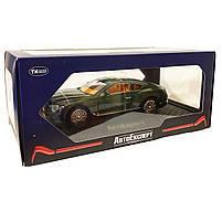 Машинка ігрова Bentley Continental «АвтоЕксперт» Бентлі Контіненталь метал зелений світло звук 21*6*9 см (GT-6370), фото 6