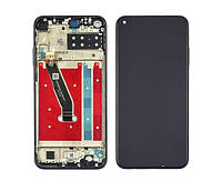 Дисплей для Huawei P40 Lite E/ Y7p (2020) с чёрным тачскрином и корпусной рамкой