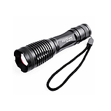 Потужний ручний ліхтарик із вбудованим акумулятором BAILONG BL-1837-T6 у кейсі, фото 2