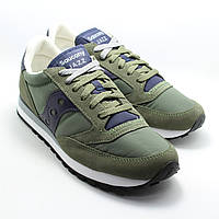 Мужские кроссовки Saucony Jazz 81 Original замшевые, хаки 42.5