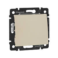 Механізм вимикача 1-клавішного, Legrand Valena Classic слонова кістка