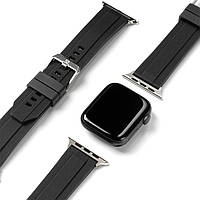 Ремешок Fusion Rubber One Band для Apple Watch 3/4/5/6/SE/7/8/9/Ultra 42/44/45/49mm Matte Black (AW-B-44-10)