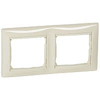 Рамка 2 пости, Legrand Valena Classic слонова кістка