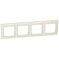 Рамка 4 пости, Legrand Valena Classic слонова кістка