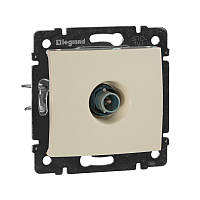 Механізм розетки TV простий, 2400 МГц 1,5дб, Legrand Valena Classic слонова кістка