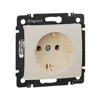 Механізм розетки із заземленням, Legrand Valena Classic слонова кістка