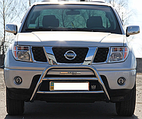 Кенгурятник на Nissan NP300 2008-