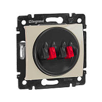 Механізм акустичної розетки подвійний, Legrand Valena Classic слонова кістка