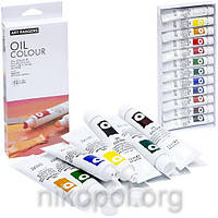 Краски масляные Art Rangers "Oil Colour" 12 цветов, 12мл