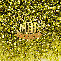 Бисер оливковий Розмір 2м Упаковка 10г