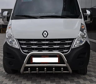 Кенгурятник WT003 (нерж.) Nissan NV400 2010