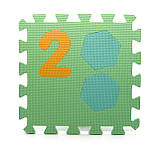 Килимок пазл EVA Цифри, розмір пазлу  29 х 29 см, фото 3