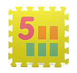 Килимок пазл EVA Цифри, розмір пазлу  29 х 29 см, фото 6