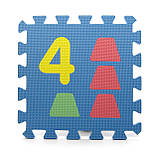 Килимок пазл EVA Цифри, розмір пазлу  29 х 29 см, фото 5