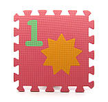 Килимок пазл EVA Цифри, розмір пазлу  29 х 29 см, фото 2