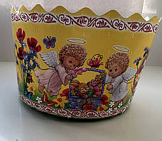 Форма пасхальна D130 біла «Асорті»