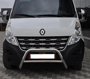 Кенгурятник WT006 (нерж) Nissan NV400 2010-