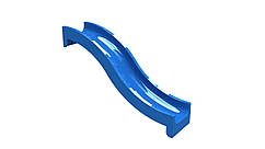 Спуск для гірки скло пластиковий 2,8 м, H-1,2 м.