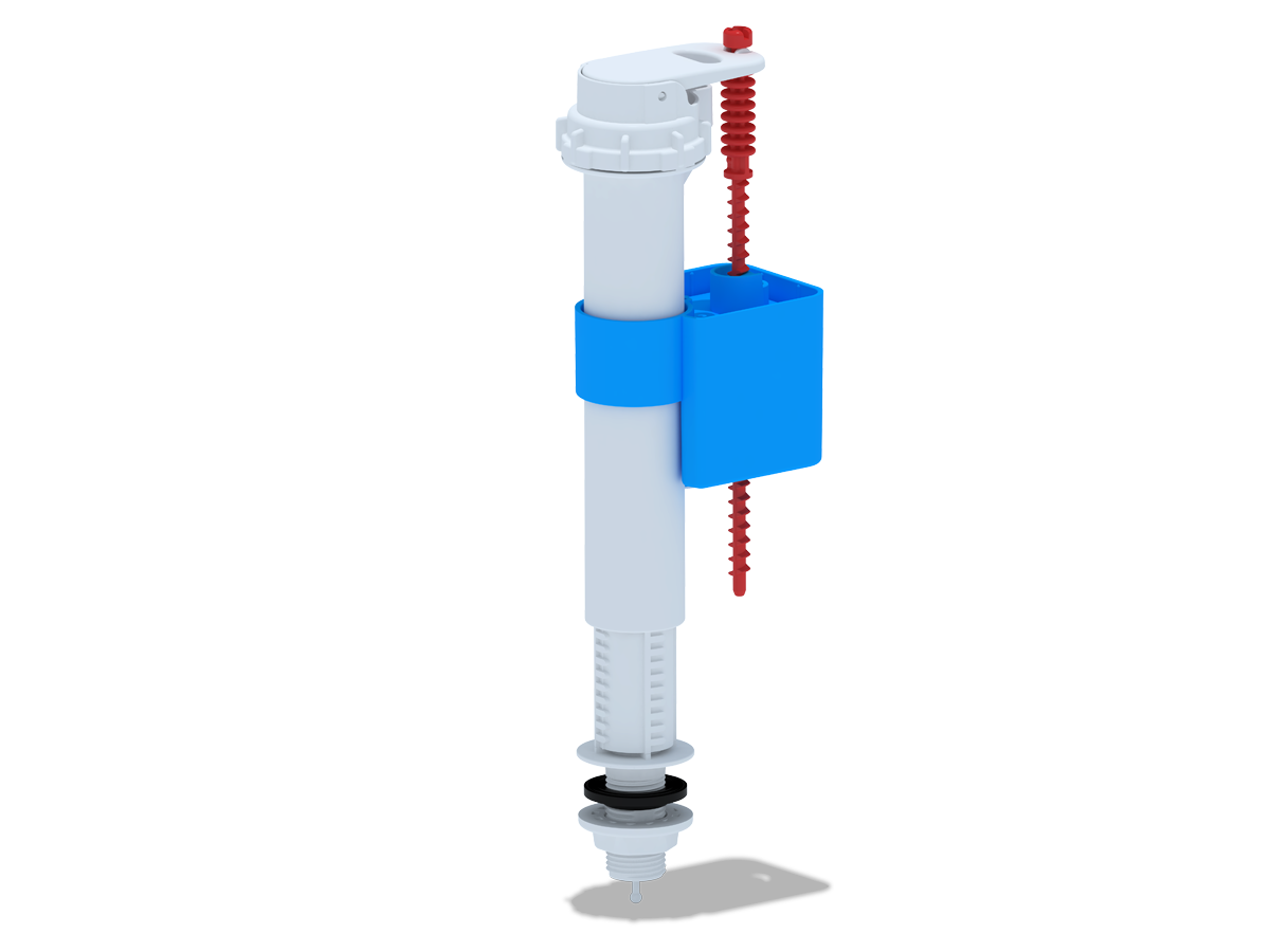 Наливний механізм бачка унітазу ANI-plast WC5510 нижня G1/2" із пластиковим штуцером