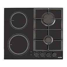 Комбінована варильна поверхня Ventolux HG622 B9G CS (BK)-stryqq