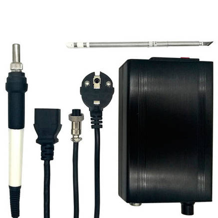 Паяльна станція QUICKO T12-952 OLED на жалах Hakko T12 108Вт з БЖ, фото 3