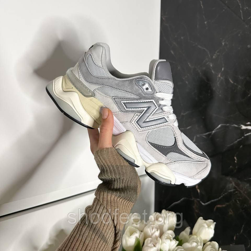 Кросівки жіночі New Balance 9060 Grey, фото 1
