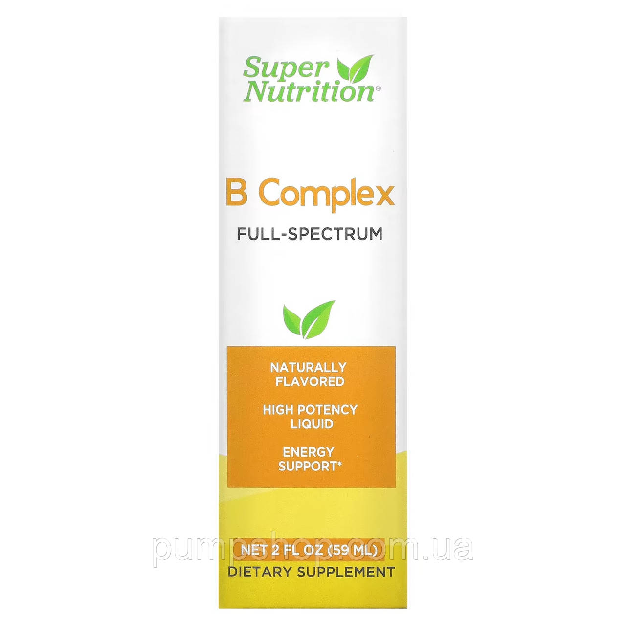 Вітамін В комплекс рідкий Super Nutrition B Complex 59 мл