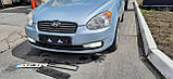 Накладка під номерний знак Hyundai Accent 3 MC, фото 2
