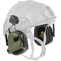 Навушники активні EARMOR M31H, тактичні з кріпленням на шолом