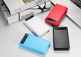 Power bank 6 акумулятора 18650 2хUSB+microUSB+Type-C 2А LCD екран (без акумуляторів)