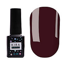 Гель-лак Kira Nails №033 (бургунди, эмаль), 6 мл