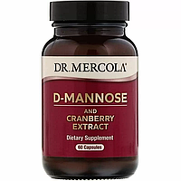 Д-Манноза и экстракт клюквы (D-Mannose and Cranberry Extract) 60 капсул