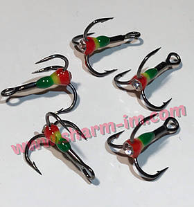 Трійник Origin з флуоресцентною краплею №6 Колір 1 (5 шт./пач.)