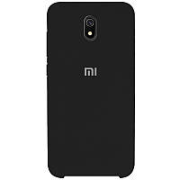 Чохол Silicone Cover (AA) для Xiaomi Redmi 8a Чорний / Black