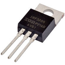 Транзистор польовий IRF3205 — ТО220 FET N-channel 55V, 110A HQ