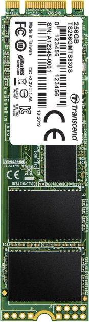 Накопитель SSD 256GB Transcend 830S M.2 2280 SATAIII 3D TLC (TS256GMTS830S)