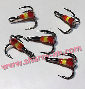 Трійник Origin з флуоресцентною краплею No6 Колір 2 (5 шт./пач.)