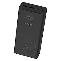 Внешний портативный аккумулятор Romoss PEA40 40000mah black 18W (PEA40-112-2135)