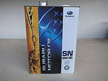 Олія Subaru Syntetic oil 5W-30 4 л синтетична
