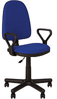 Компьютерное офисное кресло для персонала Стандарт Standart GTP PM60 C-6 ткань синяя Новый Стиль IM