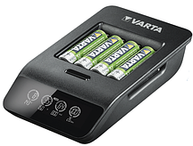 Зарядний пристрій VARTA LCD SMART CHARGER 57684 + 4X 56706