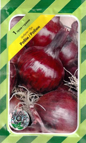 Робін насіння червоної цибулі, 1 г — середньопізній, Bejo Zaden