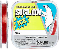 Леска Sunline Siglon F Ice 50 м Red Fluo #4.0/0,33 мм 7 кг (16581017)