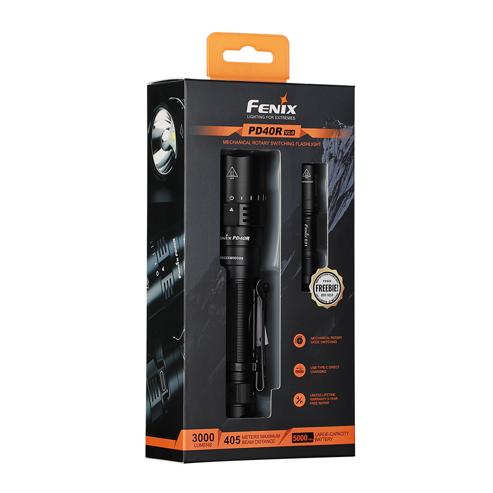 Ліхтар ручний Fenix PD40R V2.0