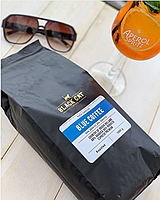Кофе в зернах лучший с горчинкой натуральный Black Cat Blue, зерновой кофе, 1 кг, 60% Арабики / 40% Робусты