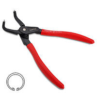Круглогубці для зняття стопорних кілець 9" (сум загнутих) посилені TOPTUL DCBC1309 ORG